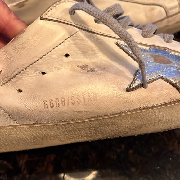 Men’s size 13 Golden Goose super star with silver leather star. Good condition - Picture 2 of 6